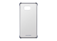 Луксозен твърд гръб CLEAR COVER оригинален EF-QN920CBEGWW за Samsung Galaxy Note 5 N920 прозрачен с черен кант